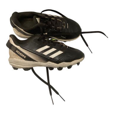 Used Adidas ICON BB/SB Cleats Black Youth 13.0 11443-S000201839