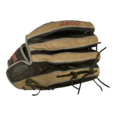 Used Wilson A500 BB/SB Glove LH Throw Black 11 1/2" 11443-S000201835
