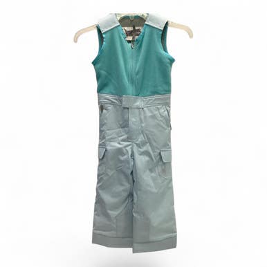Used Snow Bibs Y Teal Youth 11443-S000201826
