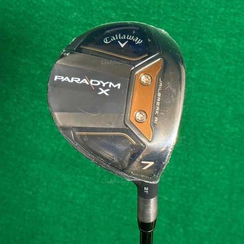 NEW Callaway Paradym X 21 Fairway Wood 7 Project X HZRDUS 6.0 70g Stiff w/ HC