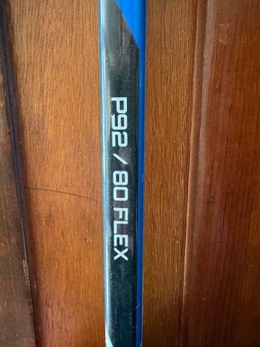 RH Bauer Handed Hockey Stick P92 80 Flex (Used)