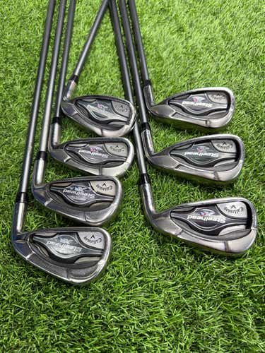 Callaway - SteelHead XR 360CF- IRON SET 4-Pw- Graphite - Regular Flex 60gr - RH