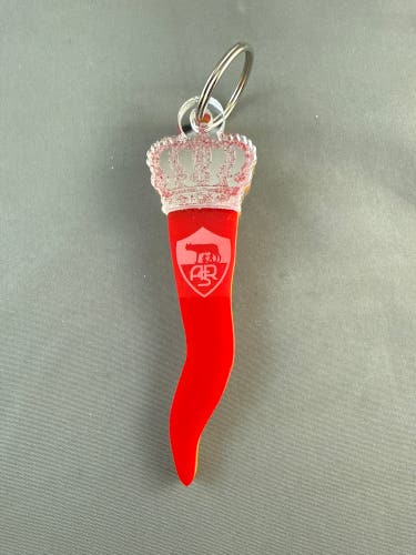 AS Roma  Lucky Key ring Corni Corno Cornicello
