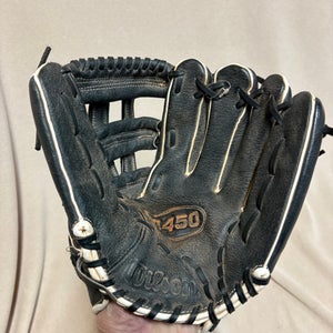 Outfield RH Wilson A450 Baseball Glove (Used)
