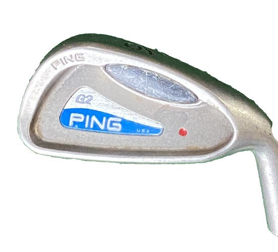 Ping G2 6 Iron Red Dot Demo RH Men's Stiff TFC 100 Graphite 37" New Midsize Grip