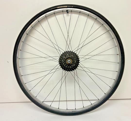 Vintage Nisi 5-Speed 36-Spoke Aluminum/Steel 27" Rear Wheel Forte Strada Tire