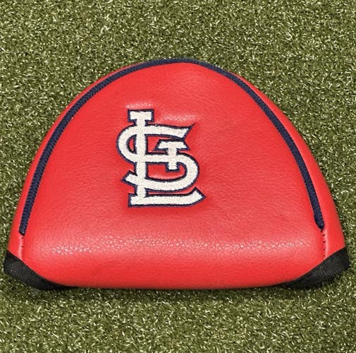 St. Louis Cardinals MLB Mallet Putter Cover Headcover Red/White NEW!