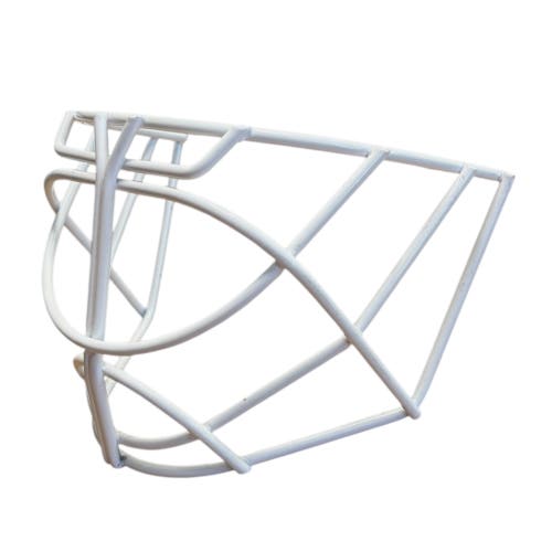 Bauer Non Certified Cat Eye Hockey Goalie Cage - White