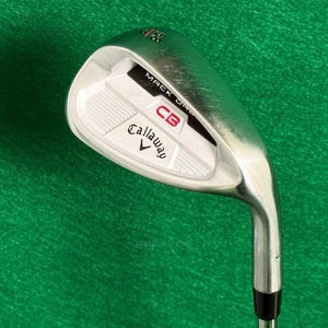 Callaway Mack Daddy CB Chrome 58-12 58 Lob Wedge DG Mid S300 115 Steel Stiff