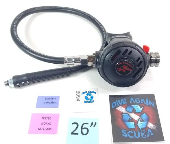 HOG Classic Primary 2nd Stage Adjustable Balanced Scuba Dive Regulator EXCELLENT