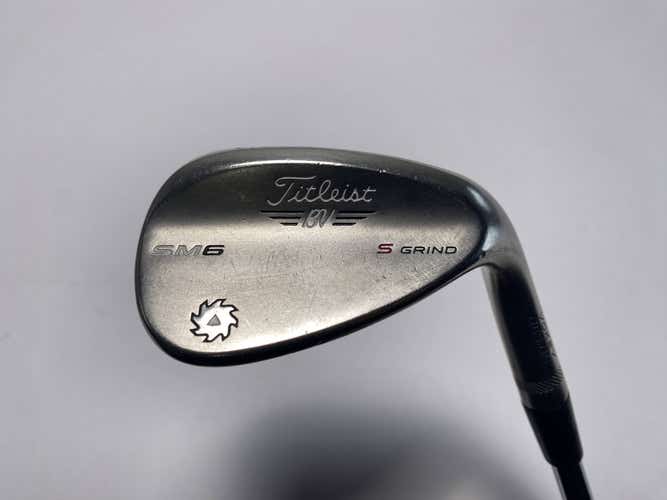 Titleist Vokey SM6 Steel Gray Sand Wedge SW 56* 10 Bounce S-Grind Mens RH