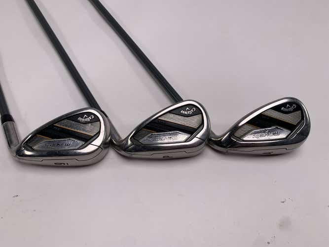 Callaway Mavrik Iron Set 9-PW+GW Project X Catalyst 5.5 65g Regular Mens RH