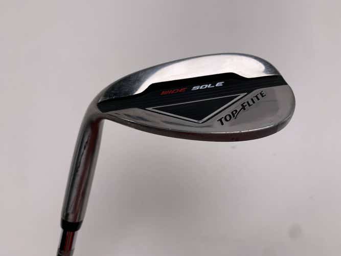 Top Flite Wide Sole Lob Wedge LW 60* Wedge Steel Mens LH