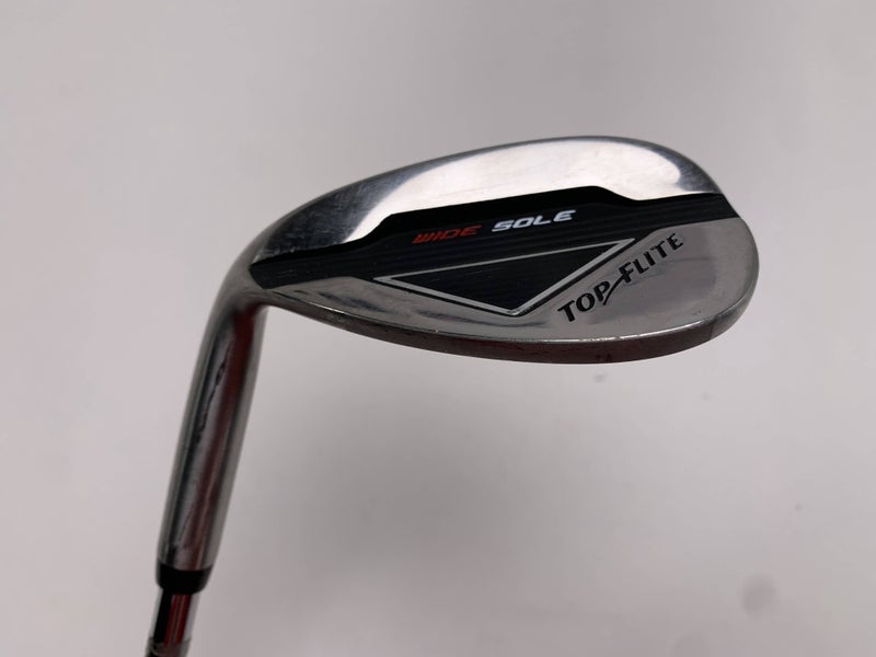 Top Flite Wide Sole Lob Wedge LW 60* Wedge Steel Mens LH