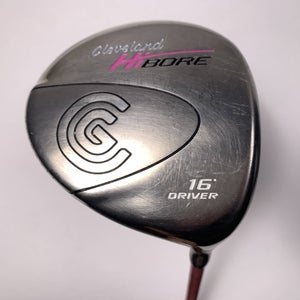 Cleveland Hibore Womens Series Driver 16* Aldila NVS Pink 45g Ladies Graphite RH