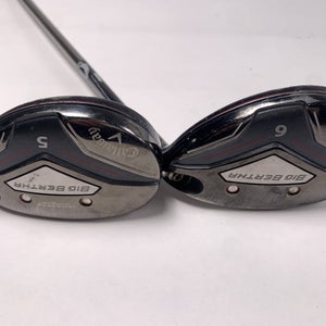 Callaway Big Bertha 2019 5 & 6 Hybrid Set 24* 27* Recoil ESX 450 F1 Ladies RH