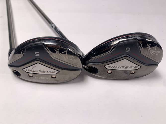 Callaway Big Bertha 2019 5 & 6 Hybrid Set 24* 27* Recoil ESX 450 F1 Ladies RH