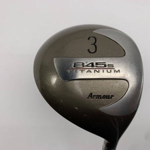 Tommy Armour 845 Ti Face 3 Fairway Wood 15* G Force 3.3 Stiff Graphite Mens RH