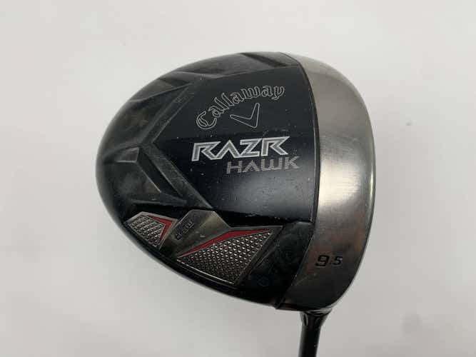 Callaway Razrhawk Draw Driver 9.5* Aldila RIP 60g Stiff Graphite Mens RH