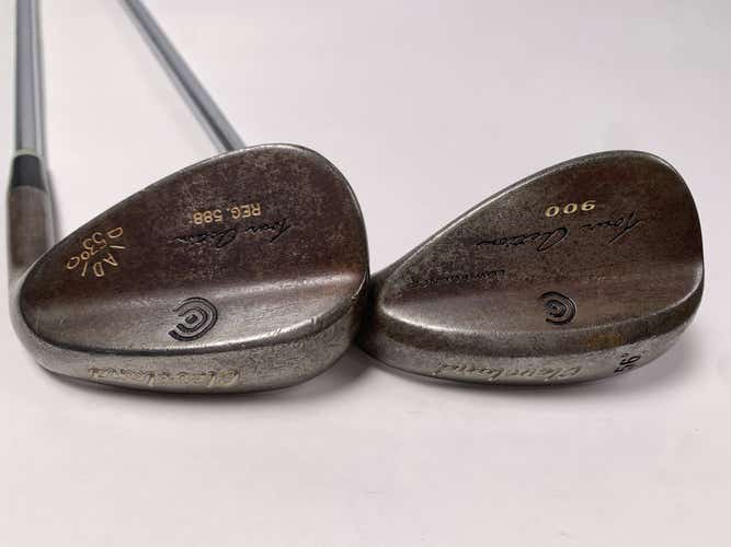 Cleveland 588 Raw Wedge Set 53* | 56* DG Wedge Steel Mens RH
