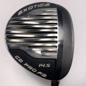 Tour Edge Exotics CB Pro F2 3 Fairway Wood 14.5* Kuro Kage 70g Stiff RH DENT