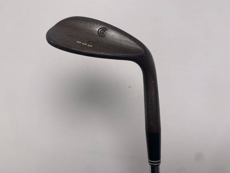 Cleveland 900 Bronze Raw Lob Wedge 60* True Temper Dynamic Gold Wedge Mens RH