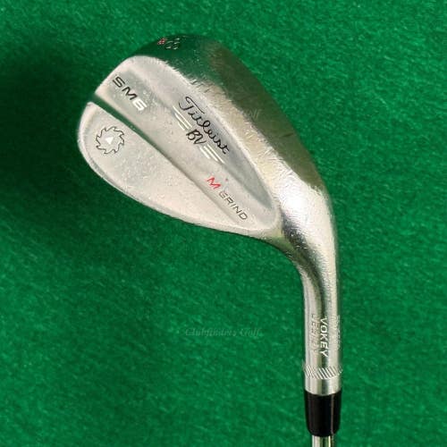 Titleist Vokey SM6 Chrome 58-8M 58 Lob Wedge Dynamic Gold 120 S300 Steel Stiff