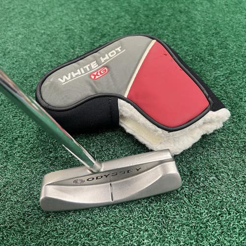 Odyssey White Hot 2 Center Shafted 42.5" Split Grip Blade Putter Right Hand