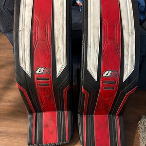 35" 2023 Brian's Optik 3 Goalie Leg Pads Pro Stock (Used)