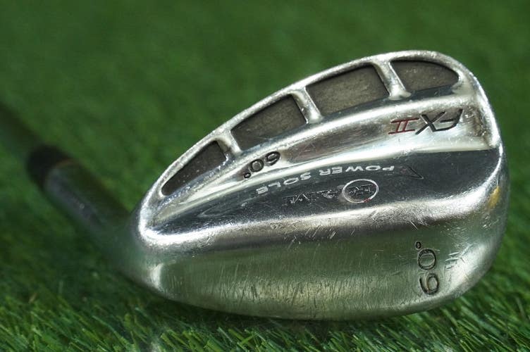 Ram FXII 60 Wedge Lob Stainless Power Sole Steel Shaft Right Handed RH ~ LOOK!!