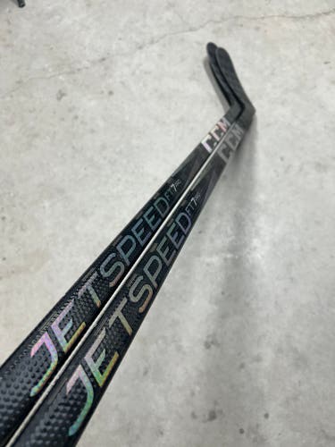 2 PACK 95 Flex P28M Senior CCM Jetspeed FT7 Pro Left Hand Hockey Stick Pro Stock (New) NCAA