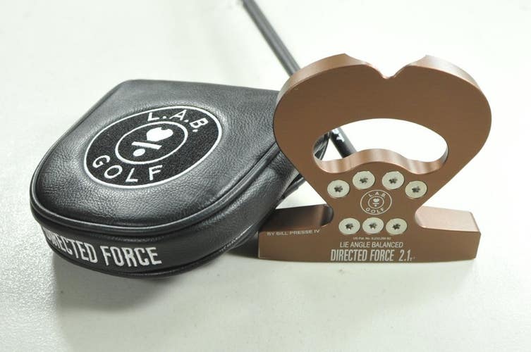 LAB Golf Directed Force 2.1 36" Putter (76* Lite Angle) TPT Graphite # 209127