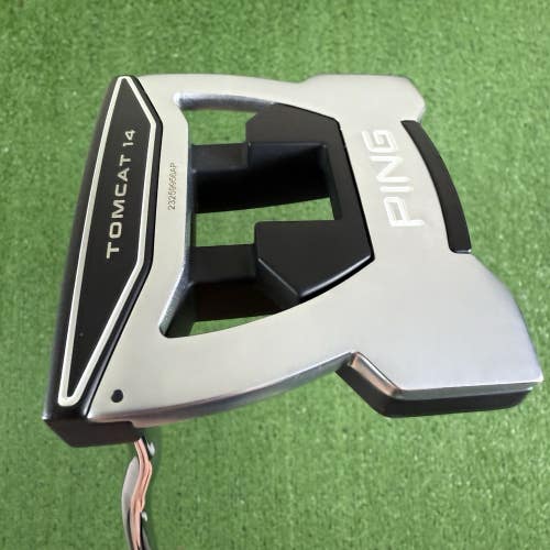 Ping Tomcat 14 Mallet Long Putter Counter Balance Winn Grip Left Handed 37