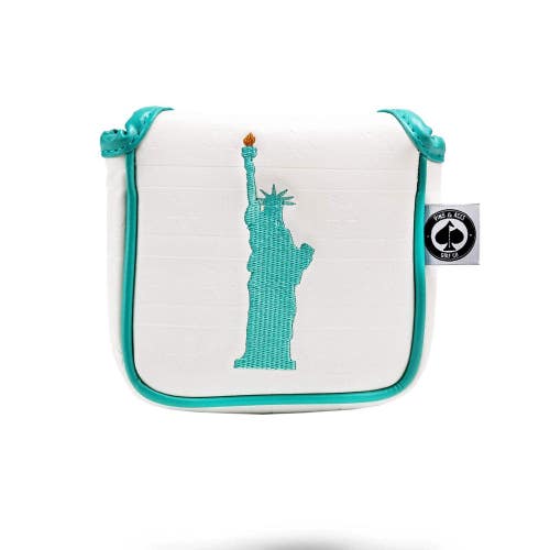 Pins And Aces Golf Liberty - Mallet Putter Cover Synthetic Leather NEW