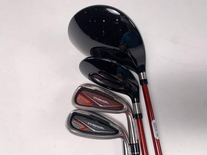 TaylorMade Phenom Club Set Driver 4H 7 SW Phenom Youth Graphite Junior RH