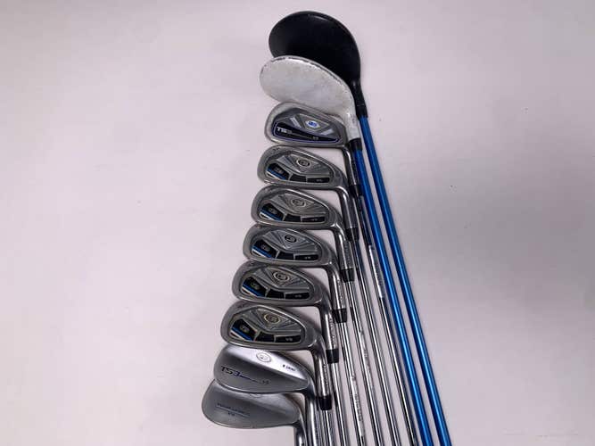 US Kids TS3 V5 Club Set 3W 4H 5-9 GW SW TS3 63" Yellow Youth Graphite & Steel RH