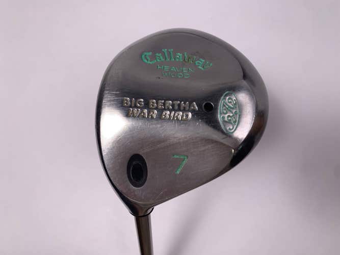 Callaway Big Bertha Warbird 7 Fairway Wood 21* Ladies Gems Ladies Lefty