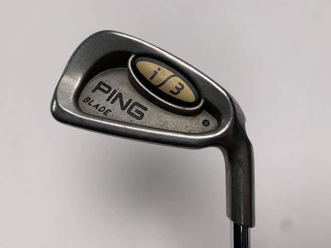 Ping i3 Blade Single 5 Iron Black Dot Cushin JZ Regular Steel Mens RH