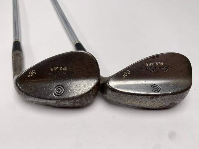 Cleveland 588 Raw Wedge Set 56* 60* Wedge Steel Mens RH