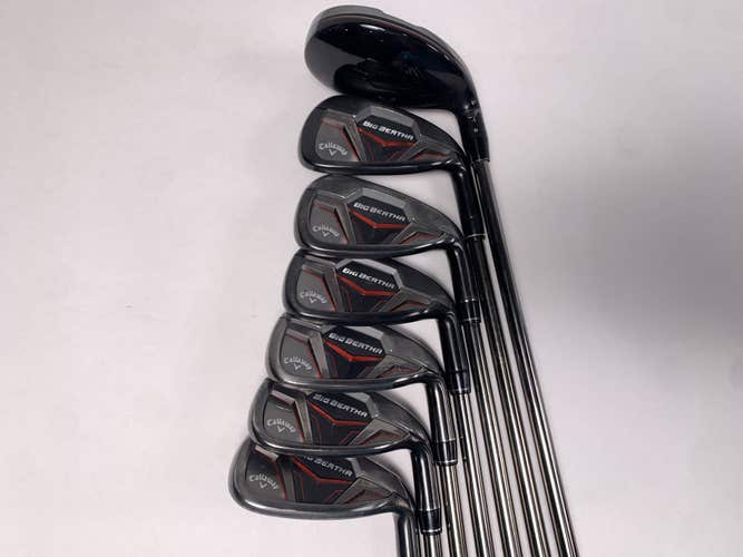 Callaway Big Bertha 2019 Hybrid Iron Set 6-PW+GW+SW Recoil ESX 450 F1 Ladies RH