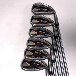 TaylorMade AeroBurner Iron Set 7-PW+GW+SW REAX Ladies Graphite Womens RH