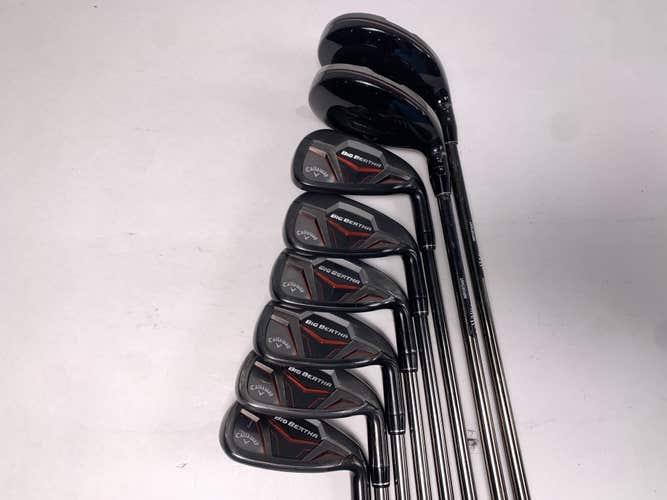 Callaway Big Bertha 2019 Hybrid Iron Set 5-PW+GW+SW  Recoil ESX 450 F1 Ladies RH