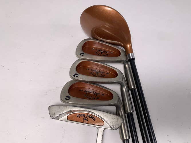 Taylormade Burner Club Set Driver 5/6 7/8 9/PW Putter Bubble K-50 Youth RH