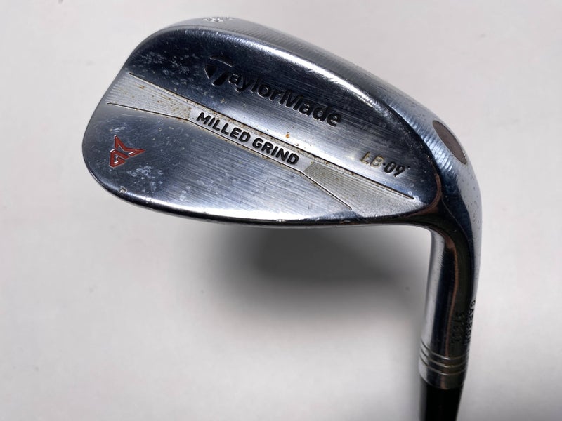 TaylorMade Milled Grind Satin Chrome Lob Wedge LW 58* 9 DG X100 Mens RH -.5"