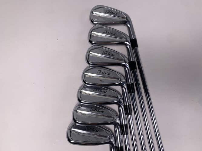 Titleist T200 2023 Iron Set 5-PW+GW True Temper AMT S300 Black Stiff Mens RH