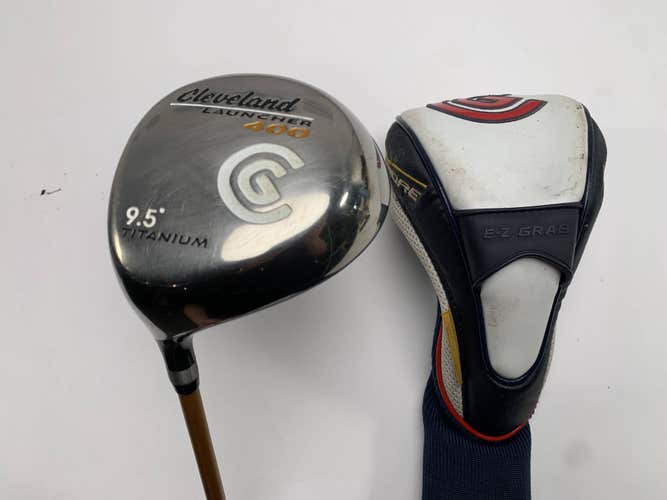 Cleveland Launcher 400 Driver 9.5* Launcher Gold 65g Stiff Graphite Mens LH HC