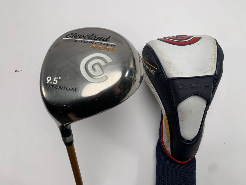 Cleveland Launcher 400 Driver 9.5* Launcher Gold 65g Stiff Graphite Mens LH HC