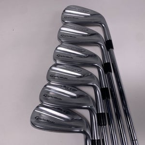TaylorMade P790 2017 Iron Set 5-PW+GW KBS Tour 120 Stiff Steel Mens RH- no 8i