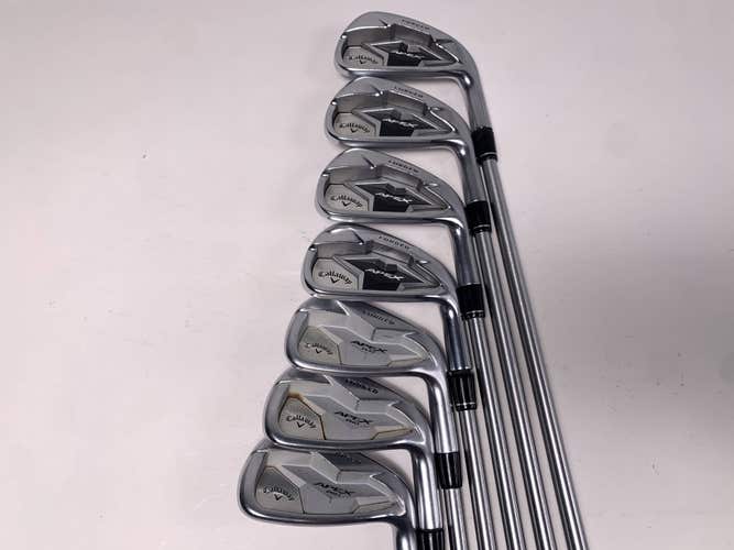 Callaway Apex 19 / Apex Pro Combo Iron Set 4-PW KBS Tour C-Taper 130g X-Stiff RH