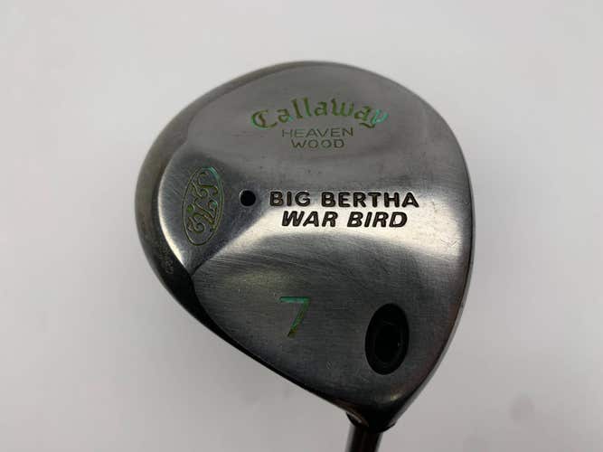 Callaway Big Bertha Warbird 7 Fairway Wood 21* Ladies Gems Ladies Graphite RH